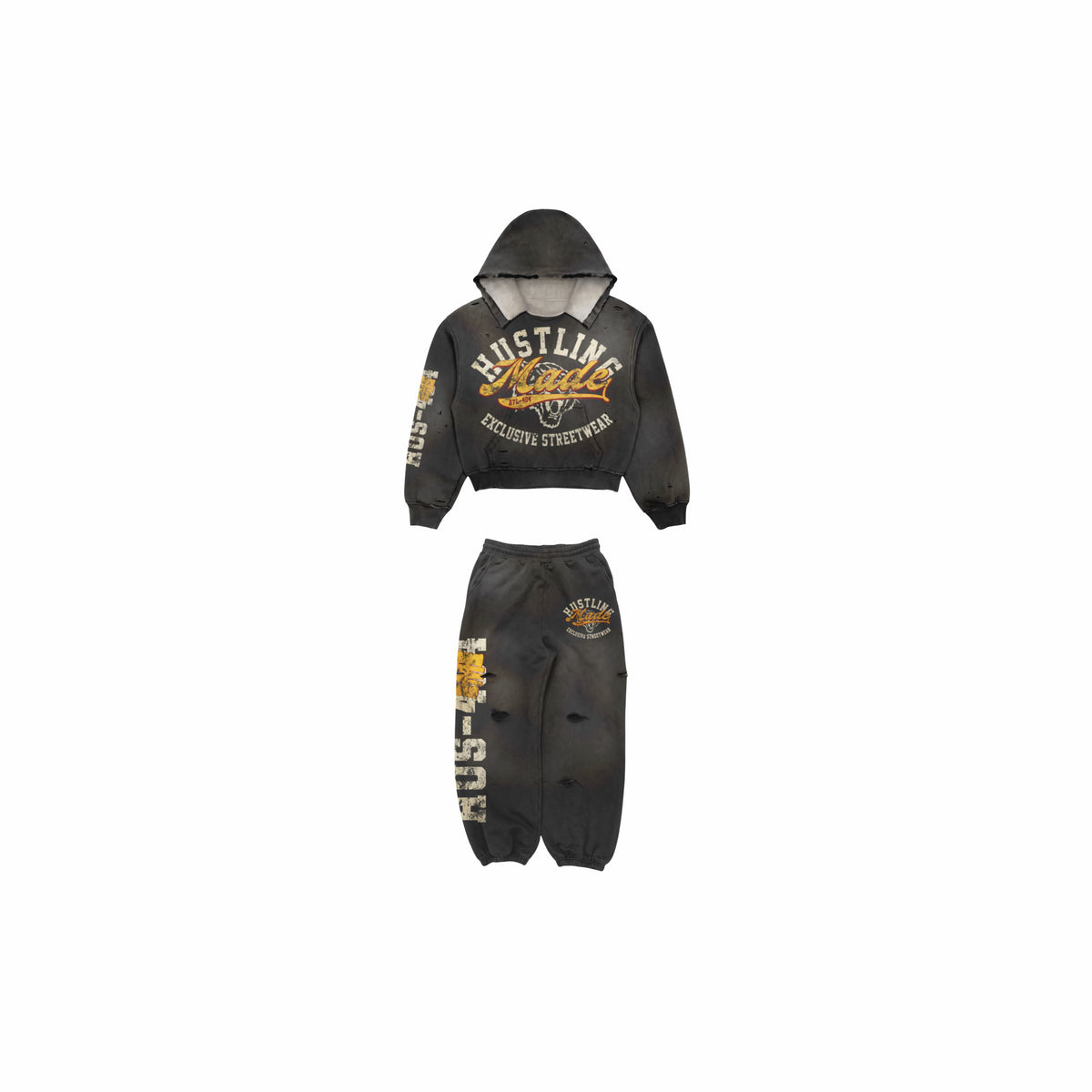 Black Sweat Suit